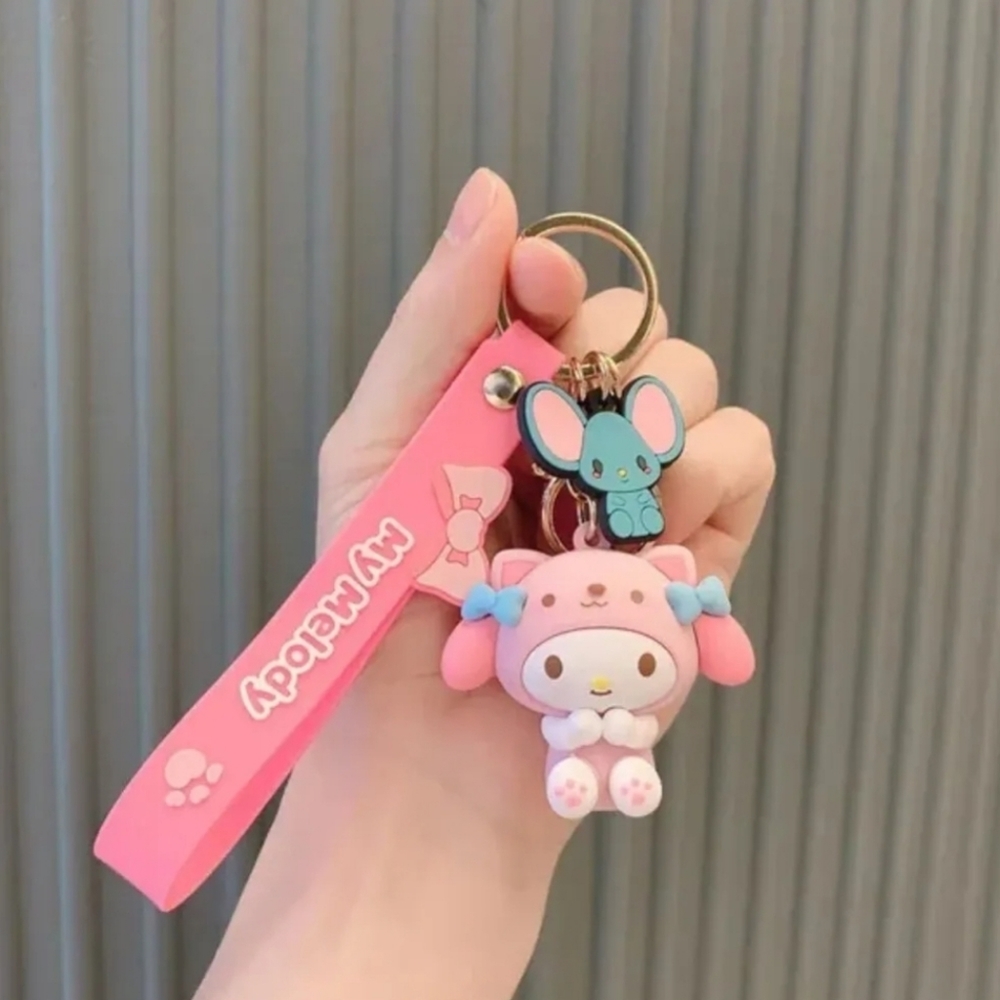 ᗢ *¨༺ ✮Hello Kitty Keychain | My Melody ✮ ༻¨* ᗢ